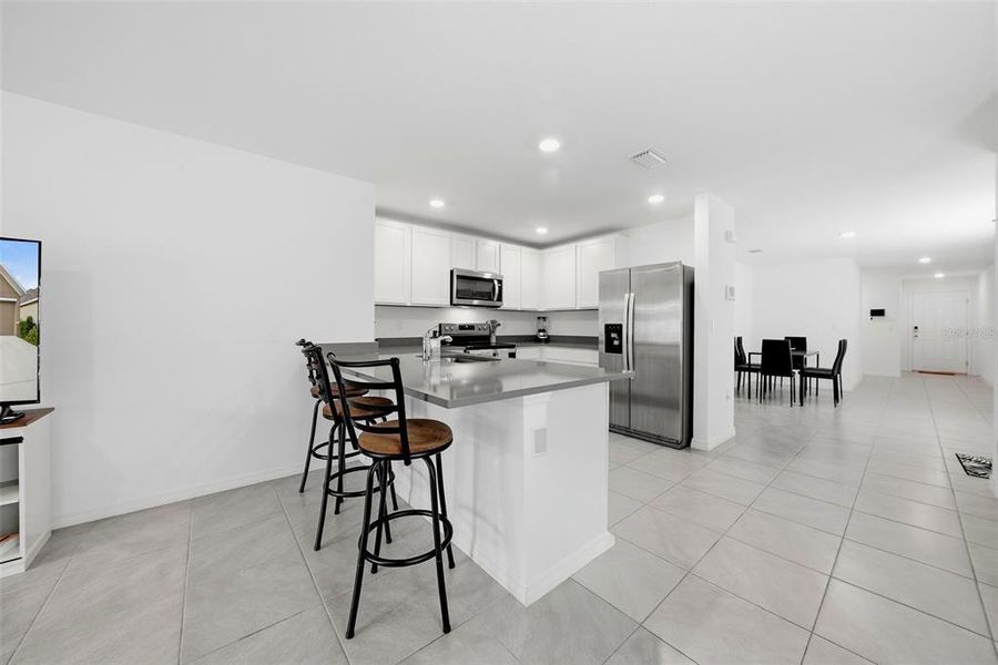 Furnished interior view inside a new home in Harvest Ridge, Zephyrhills (Image 8).