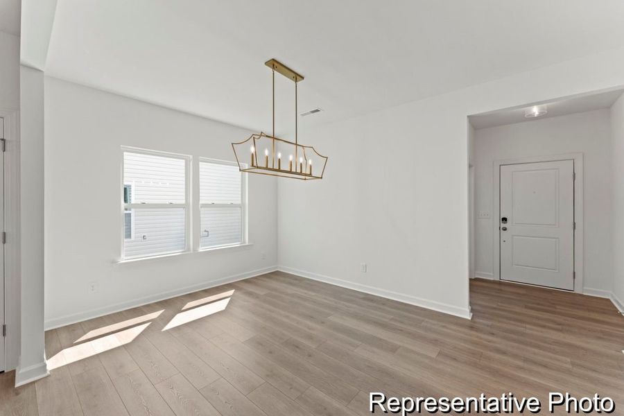 Spacious, unfurnished interior of a new home in Lake Royale, Louisburg (Image 8). Spacious, unfurnished interior of a new home in Lake Royale, Louisburg (Image 8).