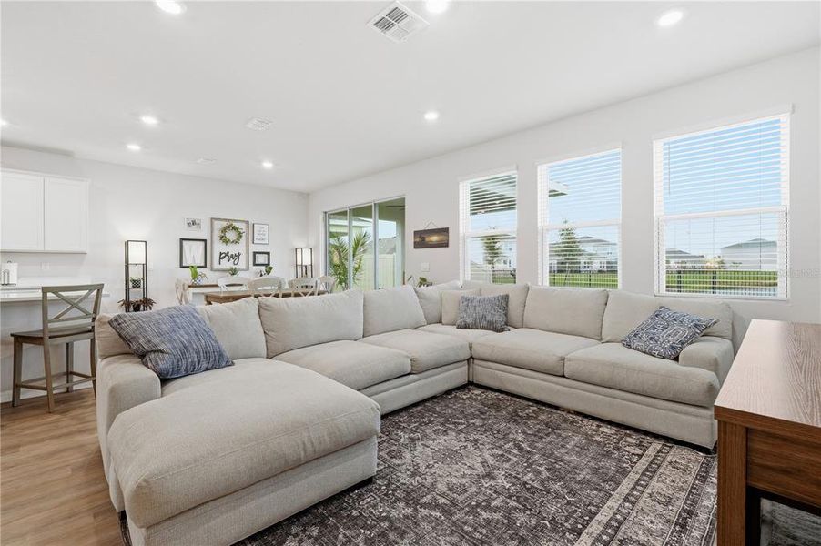 Furnished interior view inside a new home in Solera at Lakewood Ranch, Lakewood Ranch (Image 48). Furnished interior view inside a new home in Solera at Lakewood Ranch, Lakewood Ranch (Image 48).