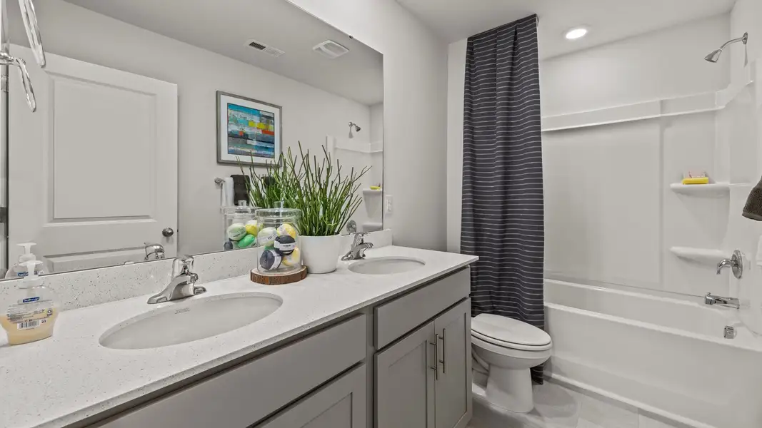 Furnished interior view inside a new home in West New Bern, New Bern (Image 35). Furnished interior view inside a new home in West New Bern, New Bern (Image 35).