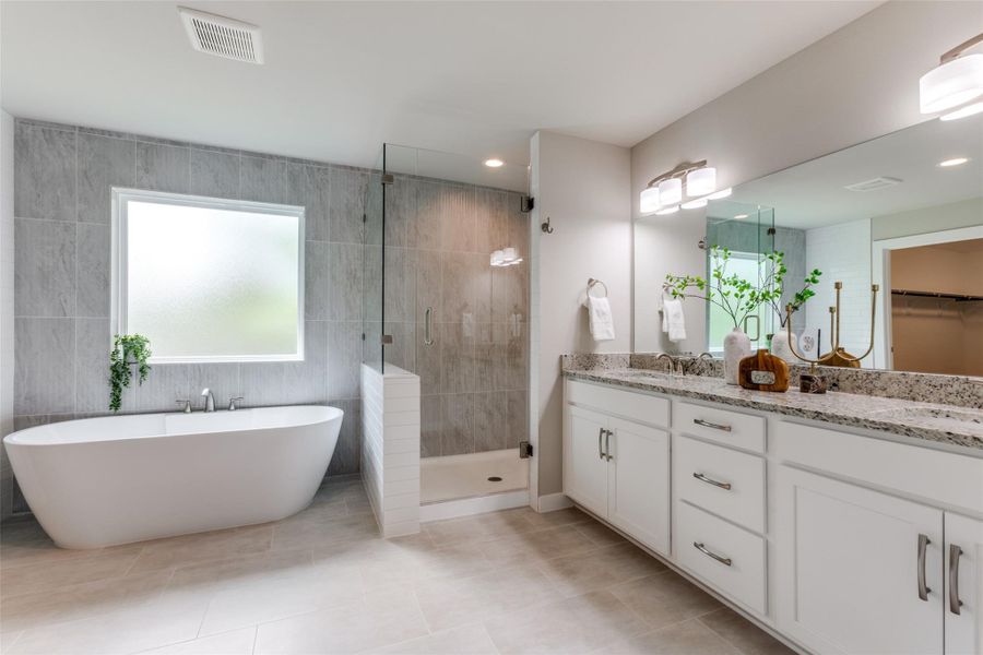 Furnished interior view inside a new home in , Austin (Image 36).