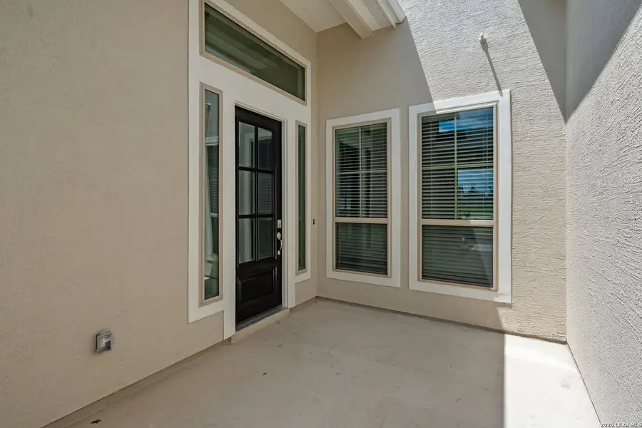 Exterior details and patio area of a home in , Boerne (Image 3).