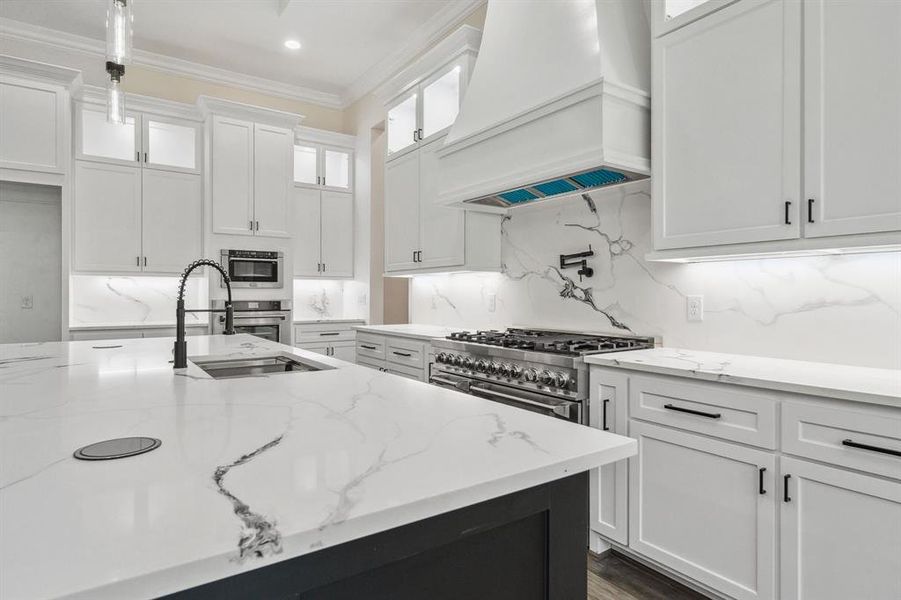 Furnished interior view inside a new home in , Montgomery (Image 10).