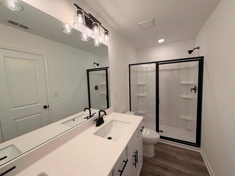 Furnished interior view inside a new home in Laurelwood, Douglasville (Image 9).