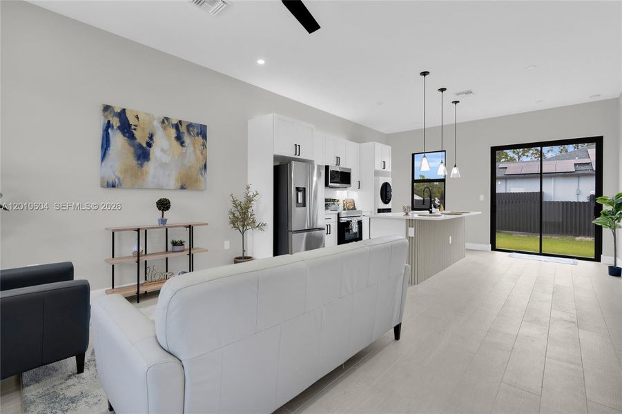 Furnished interior view inside a new home in , Lehigh Acres (Image 9).