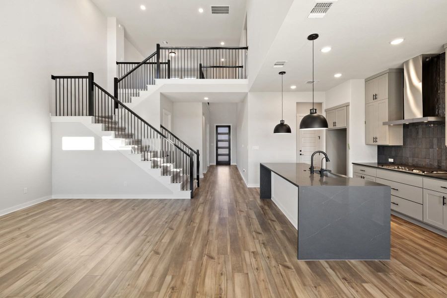 Furnished interior view inside a new home in Lagos Reserve, Manor (Image 6).