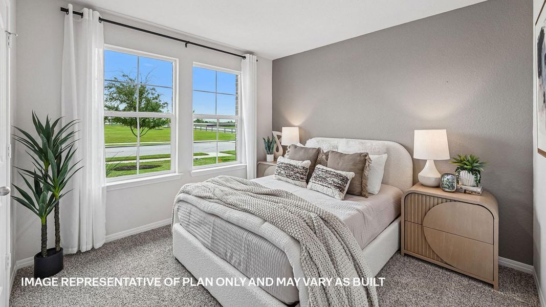 Furnished interior view inside a new home in Carillon, Manor (Image 15).