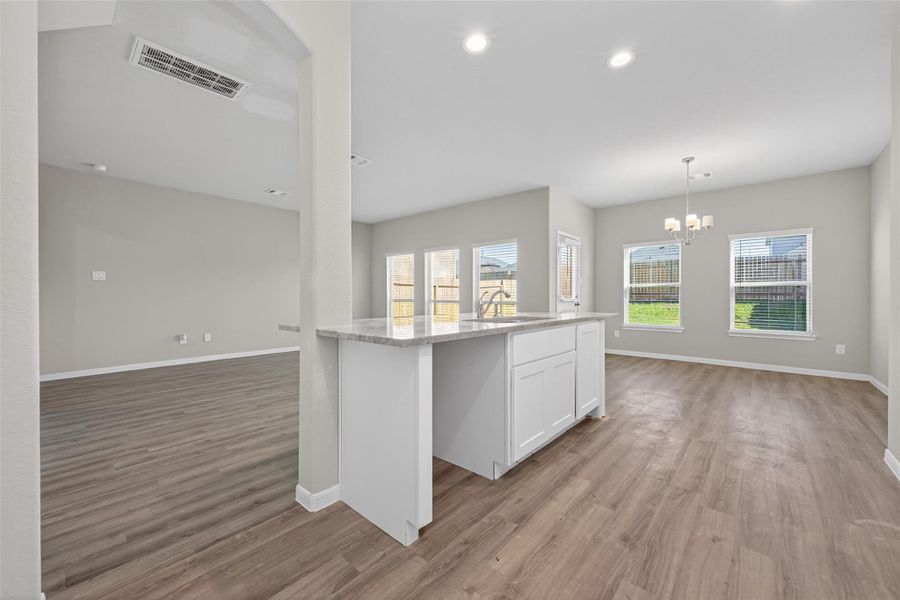 Furnished interior view inside a new home in Woodland Lakes, Huffman (Image 10). Furnished interior view inside a new home in Woodland Lakes, Huffman (Image 10).