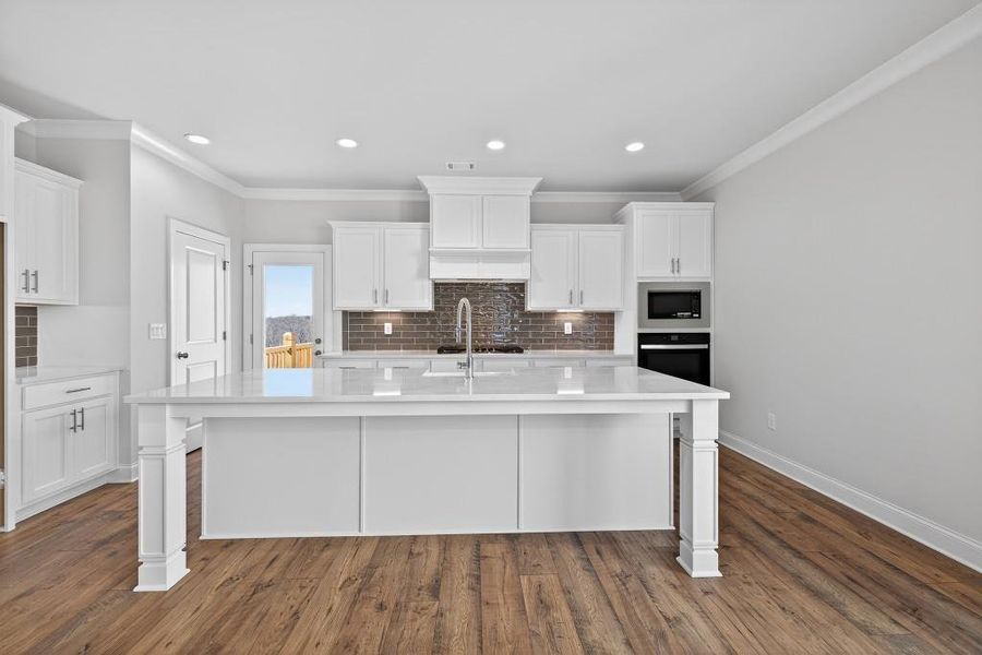 Furnished interior view inside a new home in Hemingway, Flowery Branch (Image 7).