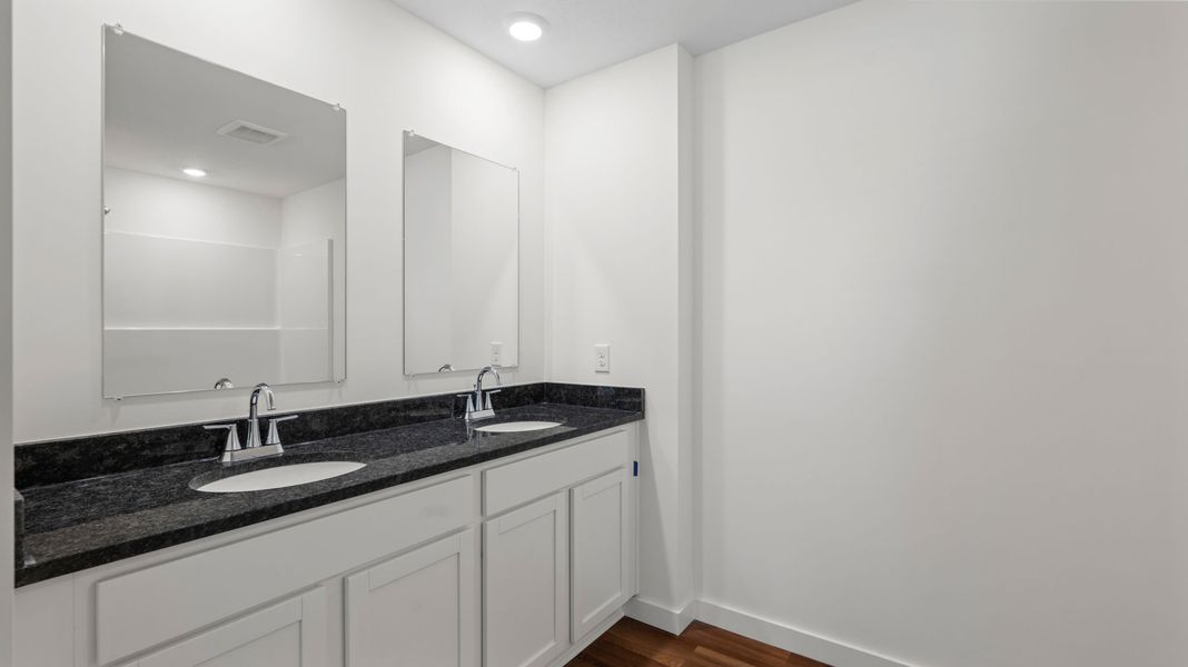 Furnished interior view inside a new home in Evergreen Landing, Rossville (Image 7).