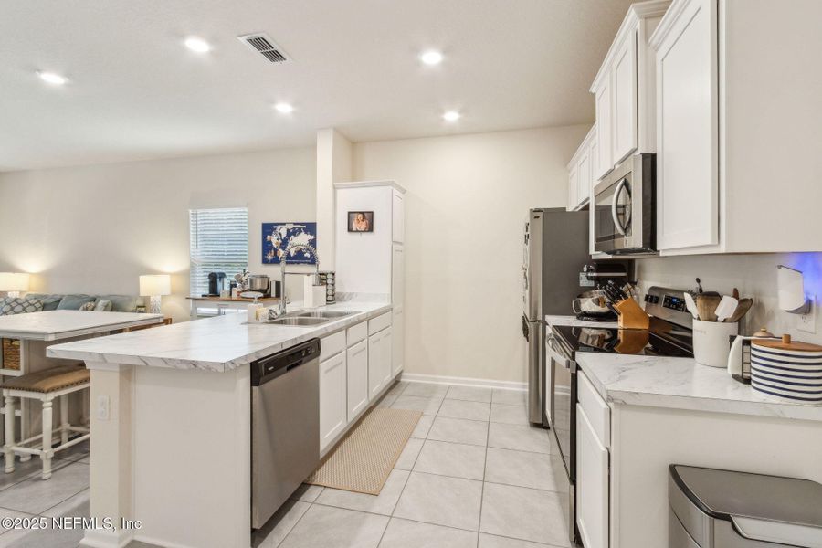 Furnished interior view inside a new home in , Yulee (Image 11).