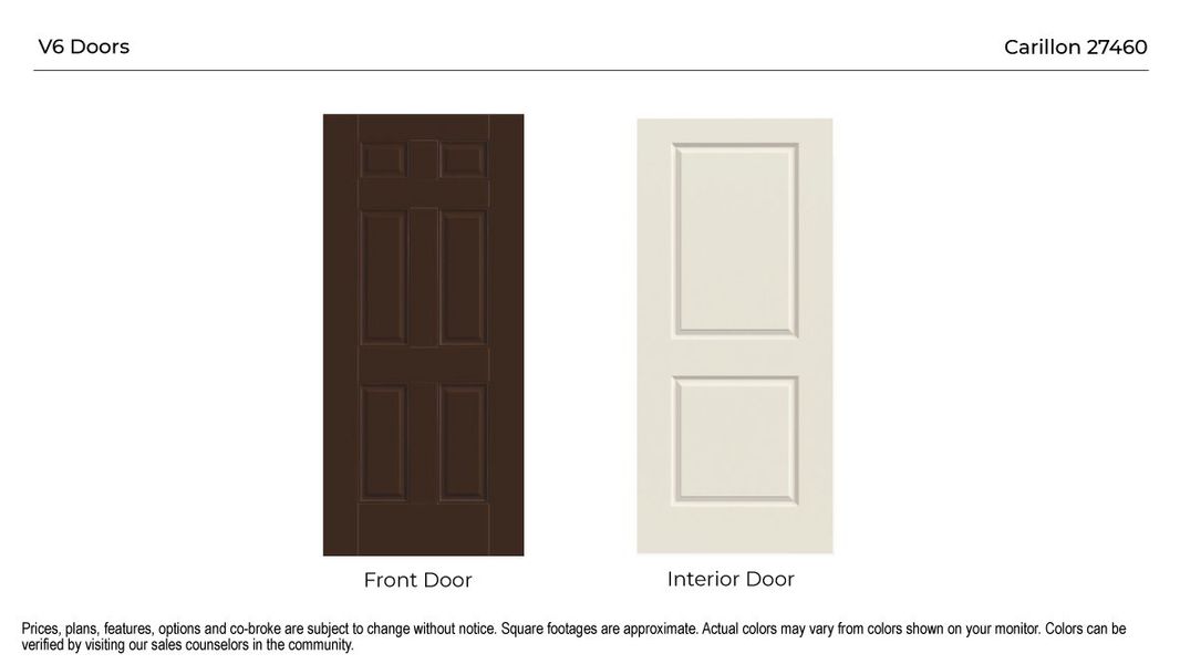 Sample of building materials used in homes in Carillon, Manor (Image 25).