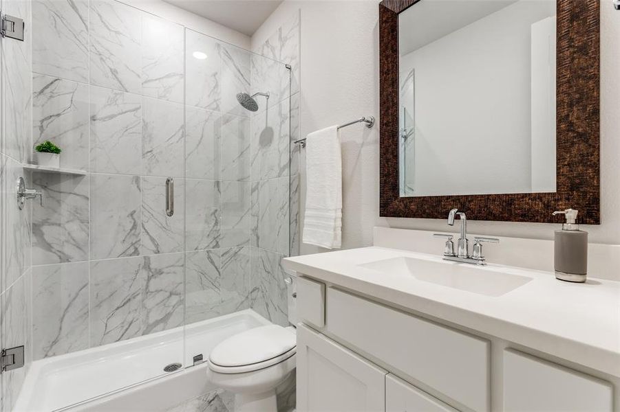 Furnished interior view inside a new home in Mantua Point, Van Alstyne (Image 27).