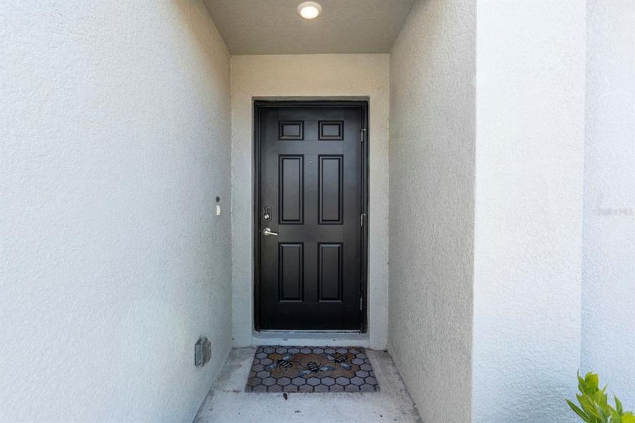 Exterior details and patio area of a home in North Park Isle: The Estates II, Plant City (Image 28). Exterior details and patio area of a home in North Park Isle: The Estates II, Plant City (Image 28).