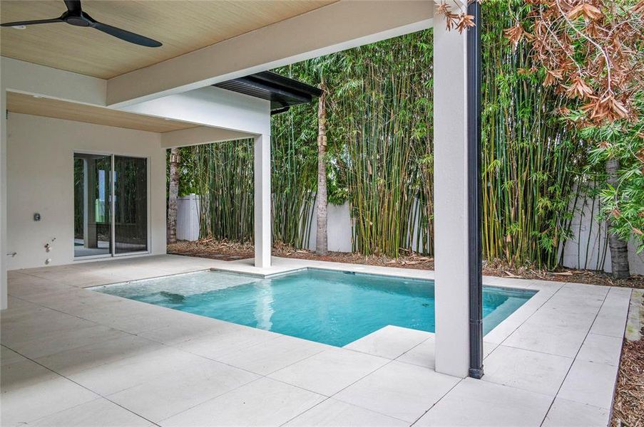 Exterior details and patio area of a home in , Winter Park (Image 2). Exterior details and patio area of a home in , Winter Park (Image 2).