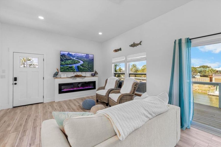 Furnished interior view inside a new home in , Hernando Beach (Image 11).