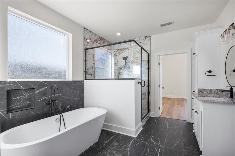 Furnished interior view inside a new home in , Lindale (Image 17).