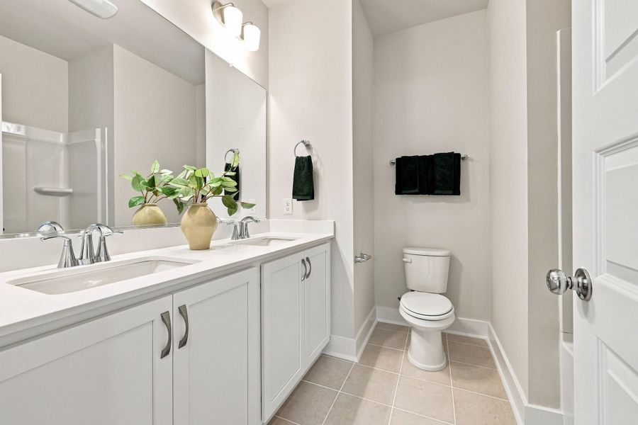 Furnished interior view inside a new home in Golden Gate, High Point (Image 11).