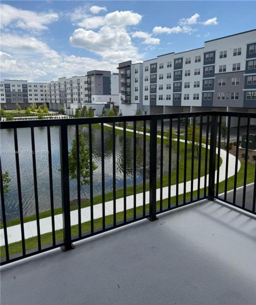 Private balcony available exclusively in corner units, providing a more comfortable and private outdoor space.