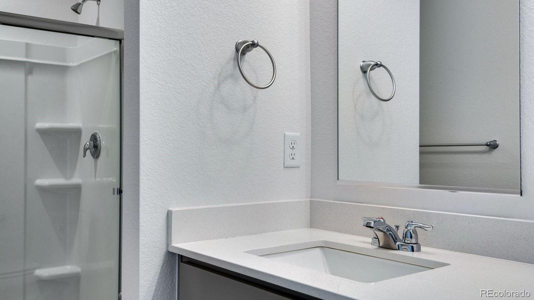 Close-up of interior finishes inside a home in Settlers Crossing, Commerce City (Image 16).