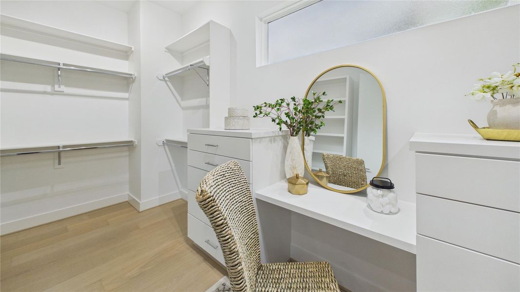 Furnished interior view inside a new home in , Houston (Image 38).