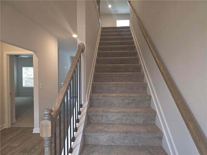 Spacious, unfurnished interior of a new home in Southern Hills, McDonough (Image 36).