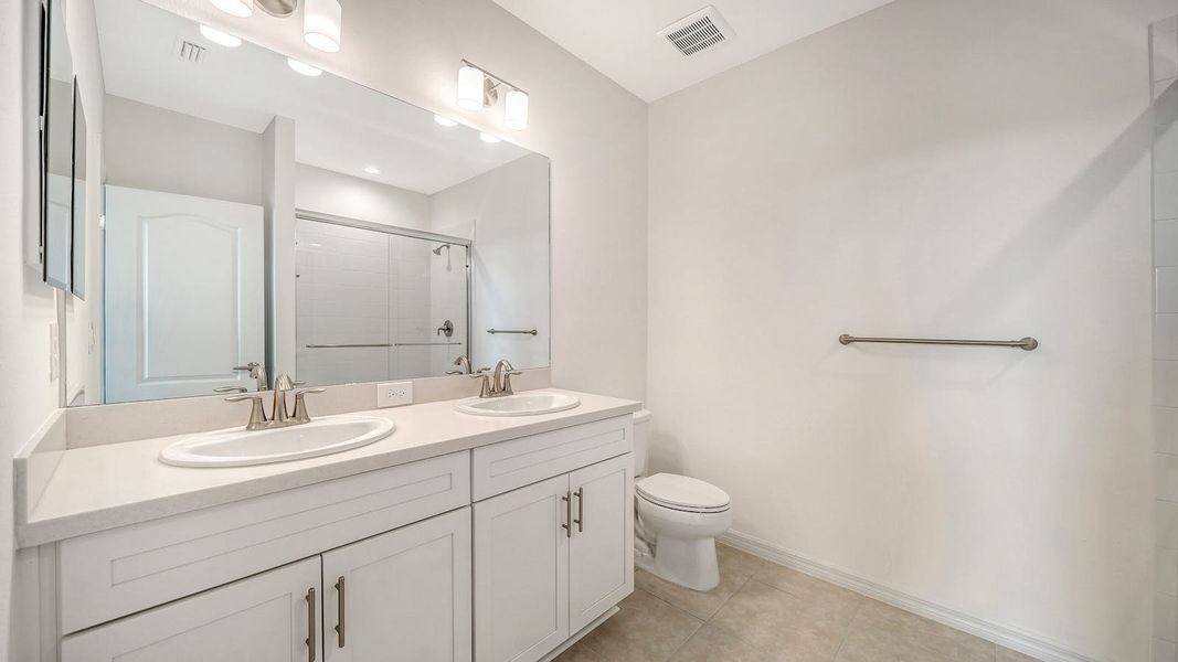 Furnished interior view inside a new home in Palm Grove, Lakewood Ranch (Image 10). Furnished interior view inside a new home in Palm Grove, Lakewood Ranch (Image 10).