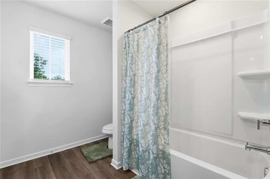 Furnished interior view inside a new home in Vistas at Towne Mill, Canton (Image 45).