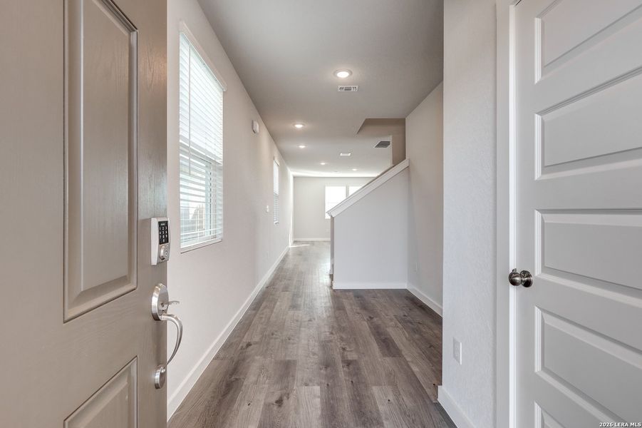 Spacious, unfurnished interior of a new home in Applewhite Meadows, San Antonio (Image 21). Spacious, unfurnished interior of a new home in Applewhite Meadows, San Antonio (Image 21).
