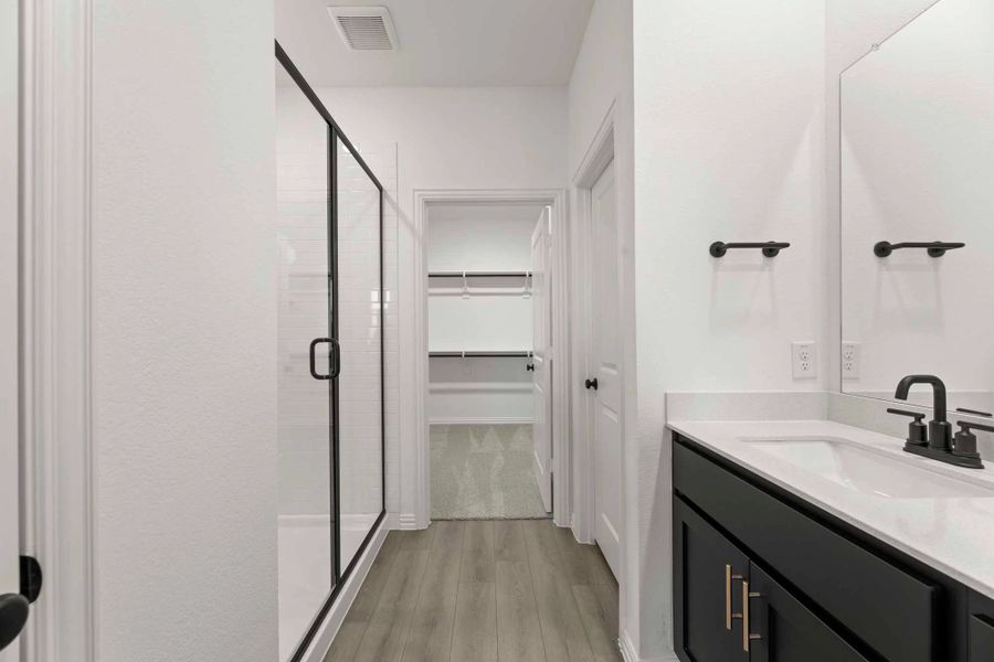 Primary Bathroom featuring the Noir Collection Primary Bathroom featuring the Noir Collection