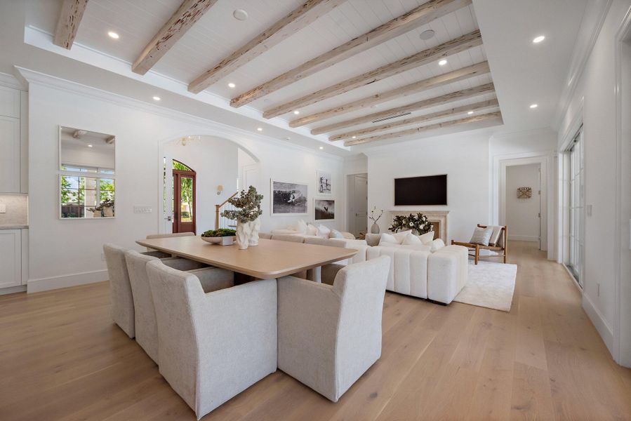 Open Concept Living and Dining