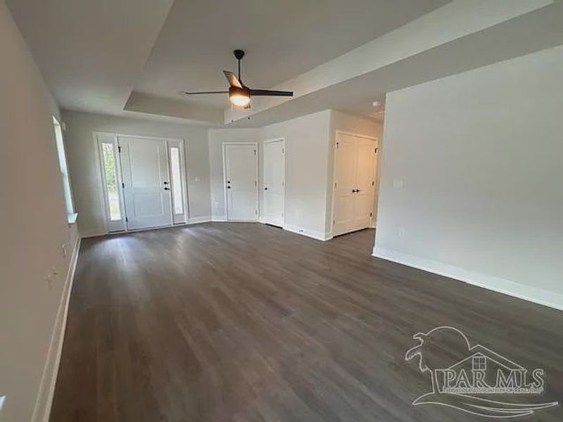 Spacious, unfurnished interior of a new home in Turtle Creek, Cantonment (Image 7).