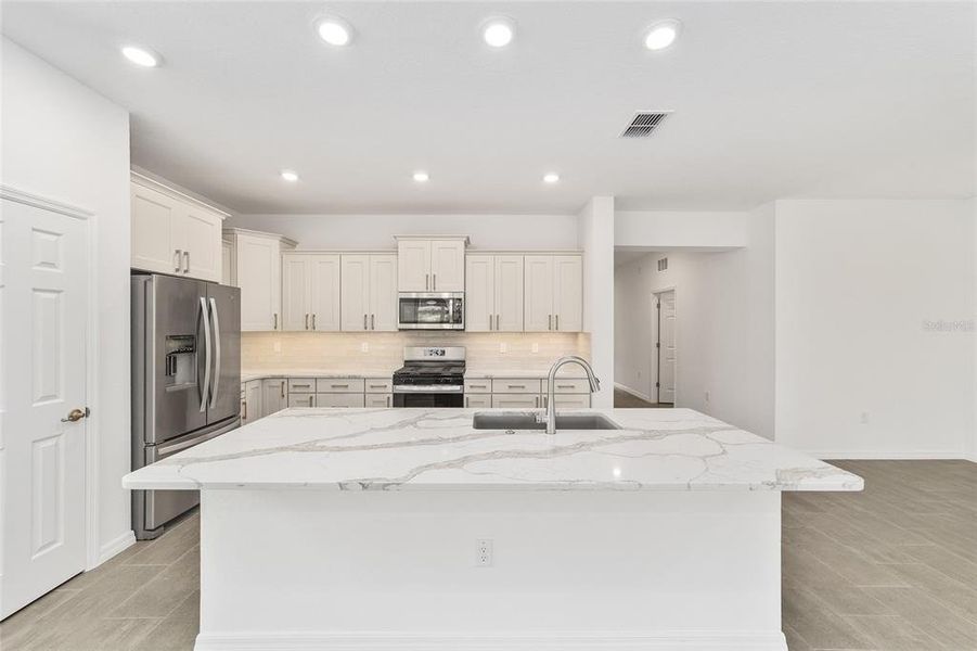 Furnished interior view inside a new home in , Ocala (Image 6).
