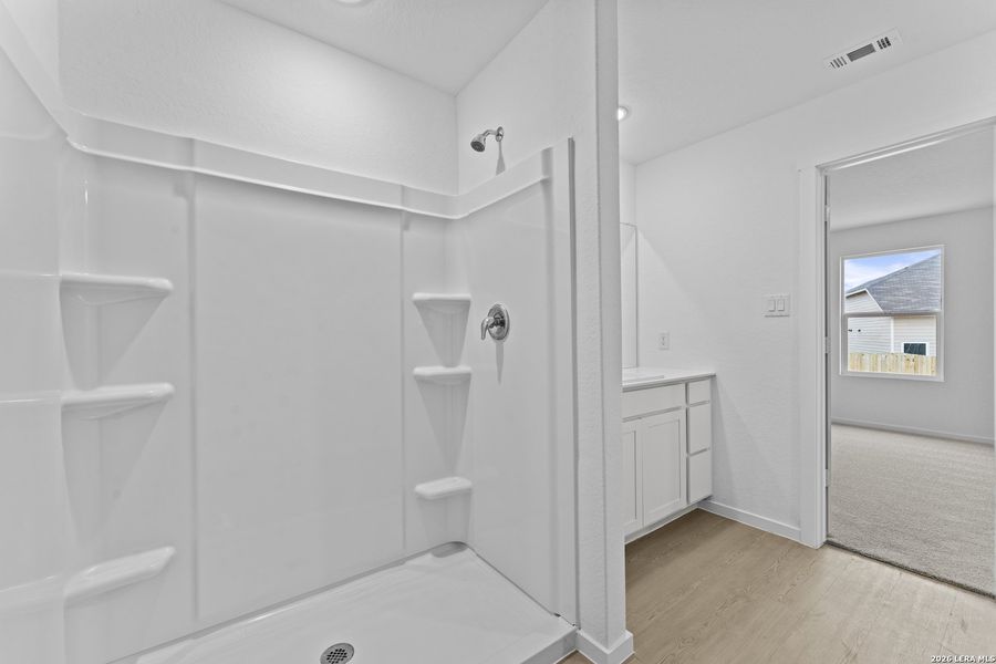 Furnished interior view inside a new home in , New Braunfels (Image 8).