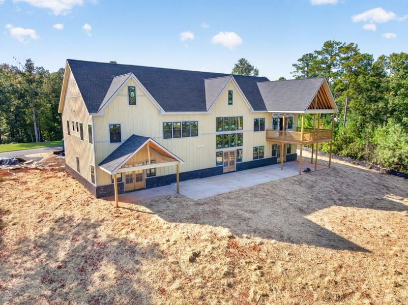 Exterior details and patio area of a home in , Monticello (Image 3).
