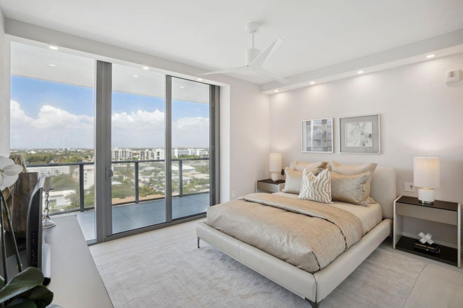 Furnished interior view inside a new home in , Pompano Beach (Image 30). Furnished interior view inside a new home in , Pompano Beach (Image 30).