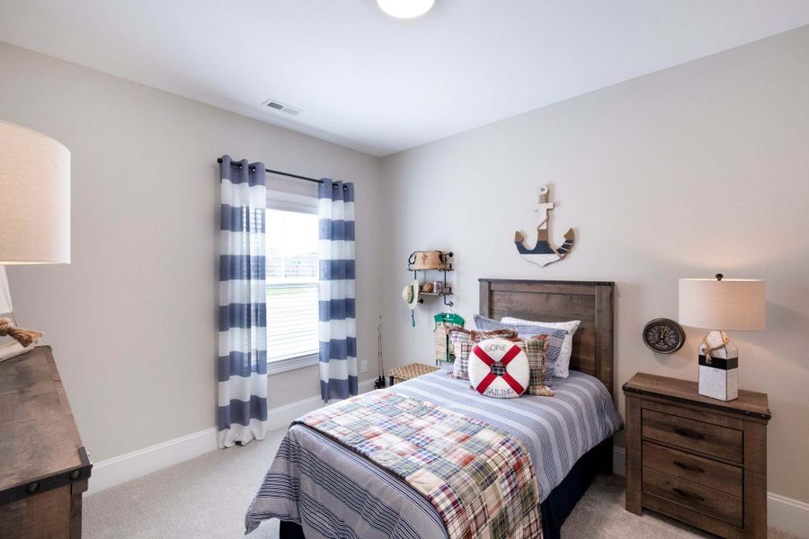 Representative furnished interior of a home built from the Carver by Caviness & Cates Communities in Maggie Way, Wendell (Image 129).