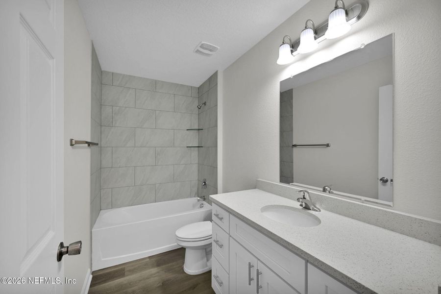 Furnished interior view inside a new home in , Jacksonville (Image 4).