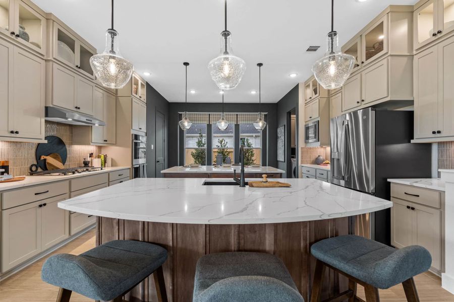 Furnished interior view inside a new home in Beacon Point, Texas City (Image 68). Furnished interior view inside a new home in Beacon Point, Texas City (Image 68).