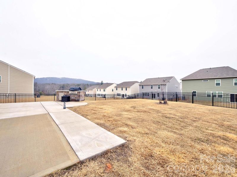 Exterior details and patio area of a home in Shannon Woods, Maiden (Image 3).
