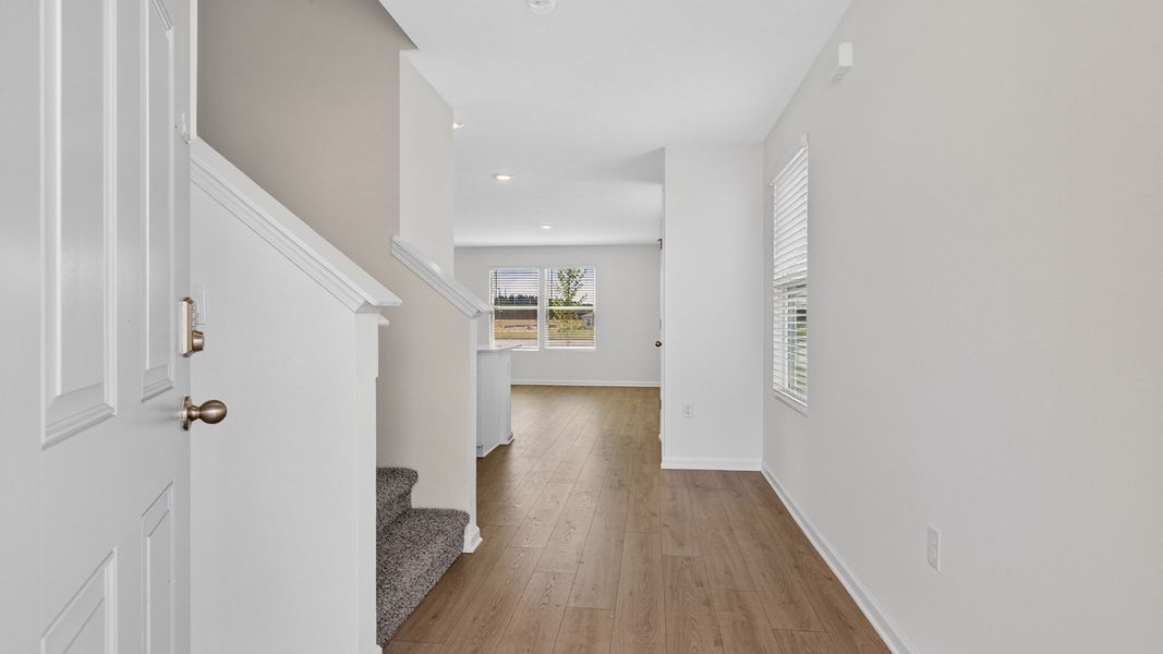 Representative unfurnished interior of a home built from the Elston+ by D.R. Horton in Diamond Springs, Jacksonville (Image 11).