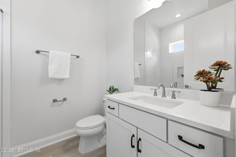 Furnished interior view inside a new home in West End at Town Center, Ponte Vedra (Image 17). Furnished interior view inside a new home in West End at Town Center, Ponte Vedra (Image 17).