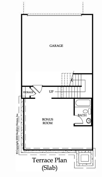 2D floor plan layout for the Wesley by Rocklyn Homes in Old Salem Crossing, Conyers, GA (Image 3). 2D floor plan layout for the Wesley by Rocklyn Homes in Old Salem Crossing, Conyers, GA (Image 3).