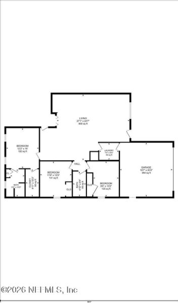 2D floor plan layout of this home in , Palatka, FL (Image 5). 2D floor plan layout of this home in , Palatka, FL (Image 5).
