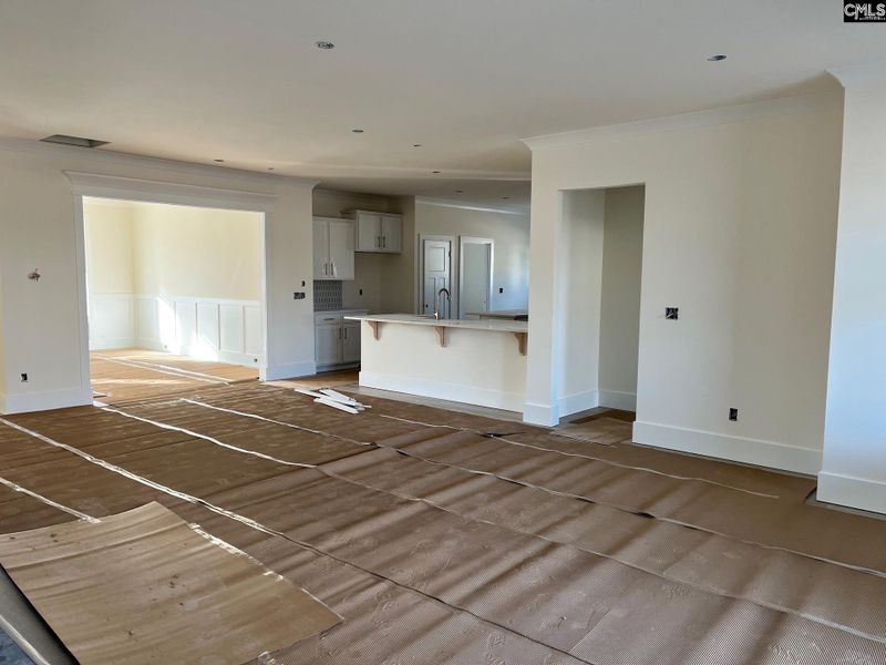 In-progress construction of a new home in Blythewood Farms, Blythewood, SC (Image 41).