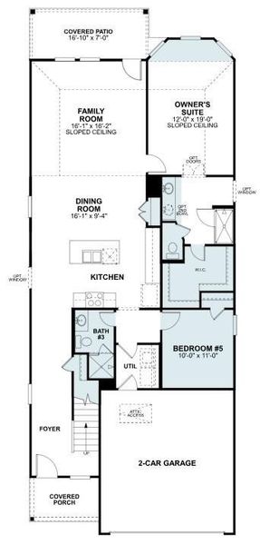 2D floor plan layout of this home in Magnolia Ridge, Magnolia, TX (Image 4). 2D floor plan layout of this home in Magnolia Ridge, Magnolia, TX (Image 4).