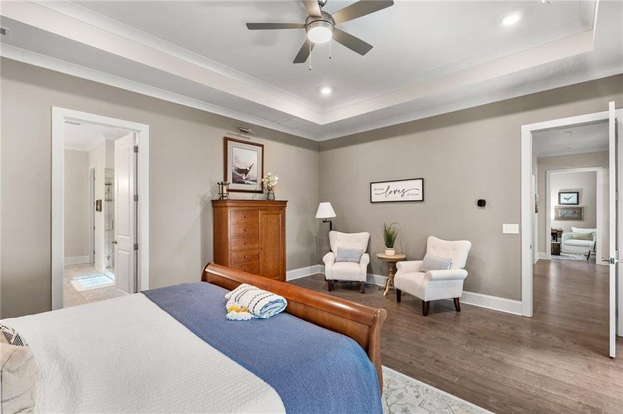 Furnished interior view inside a new home in , Watkinsville (Image 27).