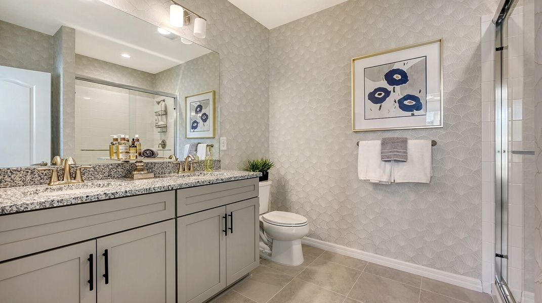 Furnished interior view inside a new home in SkySail, Naples (Image 20).