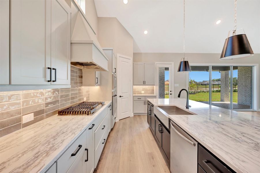 Furnished interior view inside a new home in ARTAVIA - Parkview Collection, Conroe (Image 7).