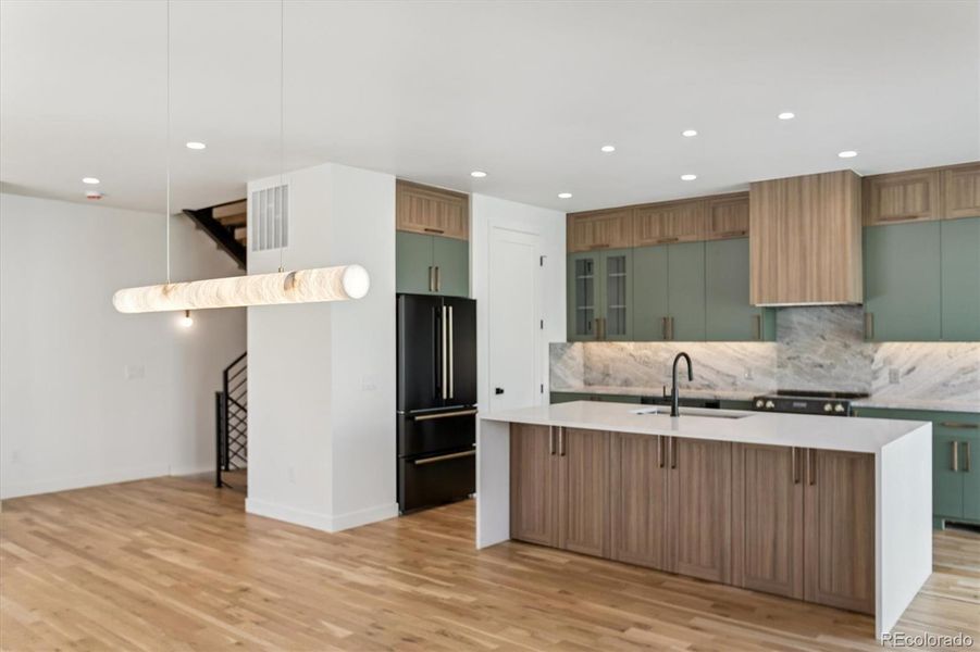Furnished interior view inside a new home in , Denver (Image 5).